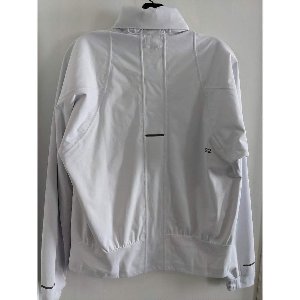 Nwt Asics | Accelerate Jacket In Brilliant White - Picture 6 of 15